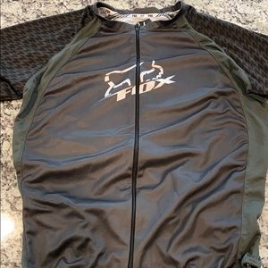 Fox Black and Gray Short Sleeve Tee